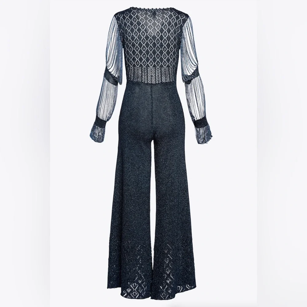 Stoned Immaculate x Stellaire Stardust Lurex Jumpsuit - Picture 3 of 11